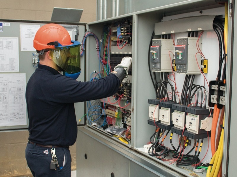 Electrical rough-in coordinated through licensed Florida subcontractors