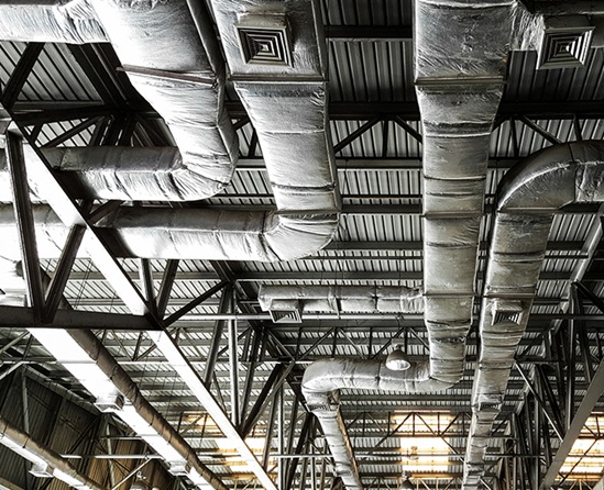 HVAC coordination during a commercial buildout