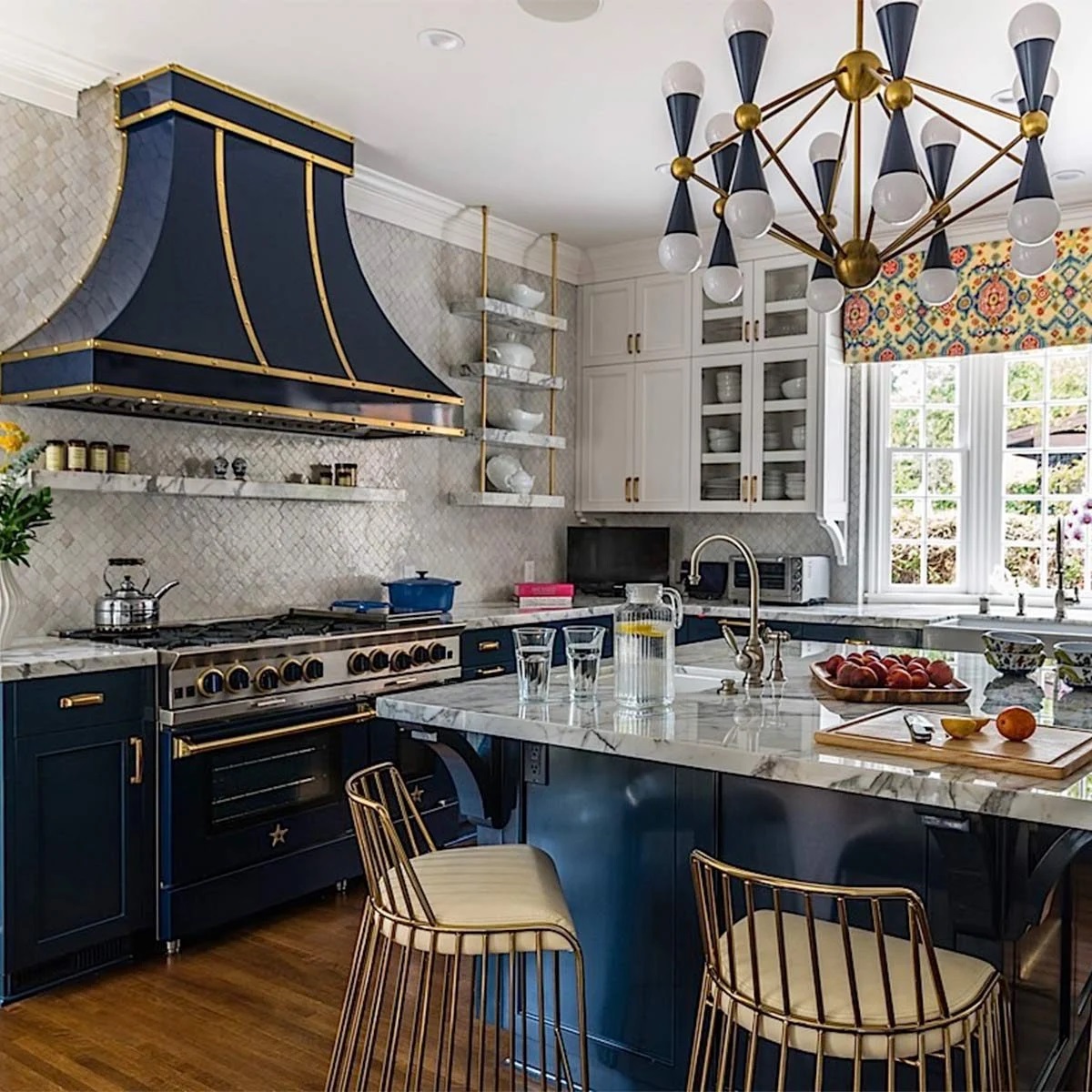 Completed kitchen renovation detail