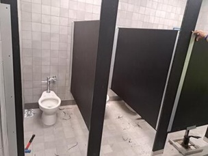 Retail branch interior construction and finish work