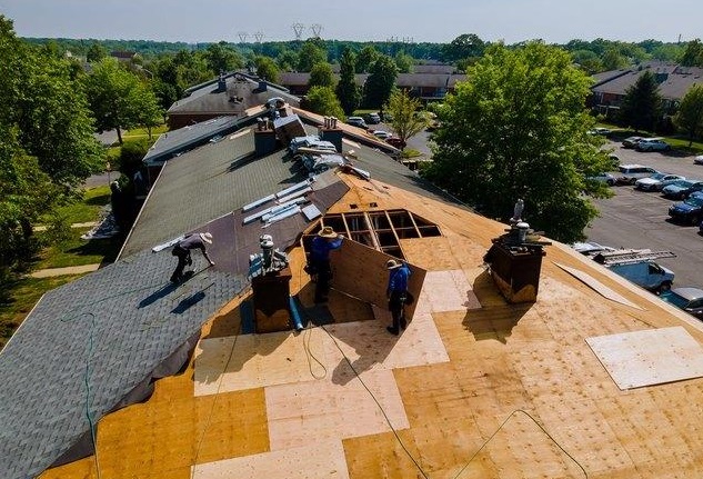 Roof replacement coordinated with licensed Florida roofing contractors