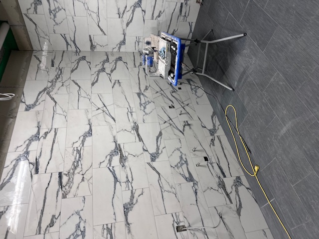 Professional tile and finish work on a Citrus County construction project